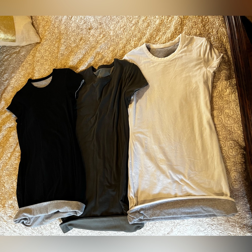 Athleta XS t-shirt reversible dress